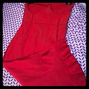 Pretty Little Thing Red Body-con Dress